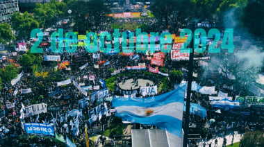 Universitarios marchan por segunda vez contra el veto a la Ley de Financiamiento.