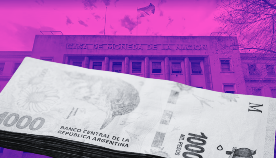 El Banco Central pone fin a la impresión de billetes de 1.000 y 2.000 pesos.